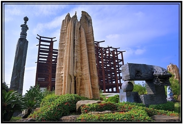 台南楠西旅遊名勝玄空法寺與永興吊橋