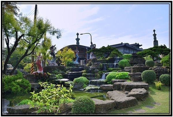 台南楠西旅遊名勝玄空法寺與永興吊橋