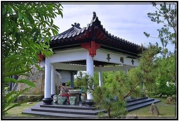 台南楠西旅遊名勝玄空法寺與永興吊橋