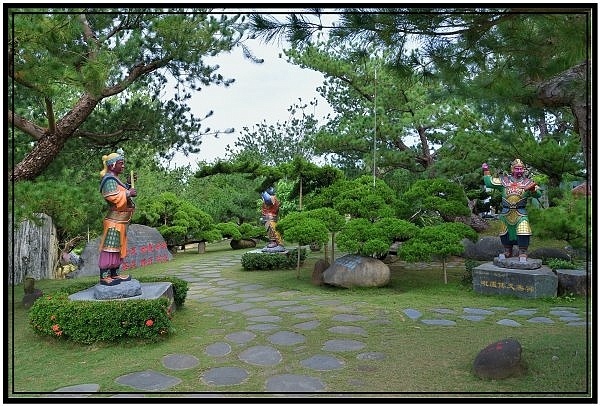 台南楠西旅遊名勝玄空法寺與永興吊橋