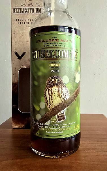 Littlemill 25yo 1988 (51.2%, W