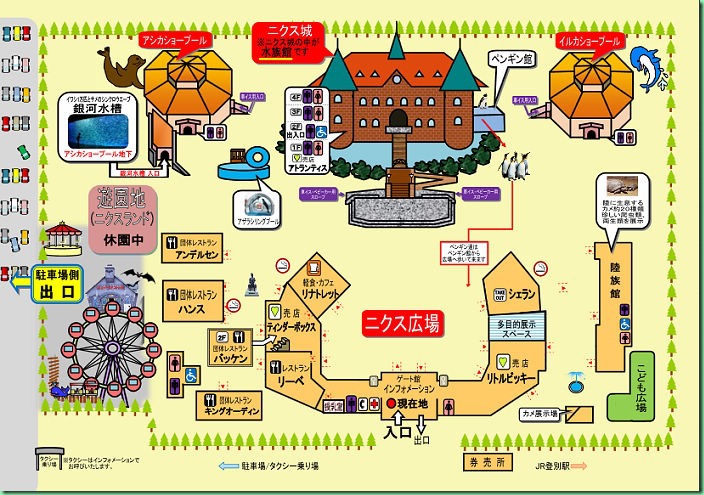 登別海洋尼克斯_地圖