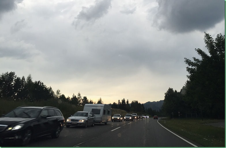 20150722_03 殘念的林德霍夫宮_車禍塞車與傾盆大雨 651s