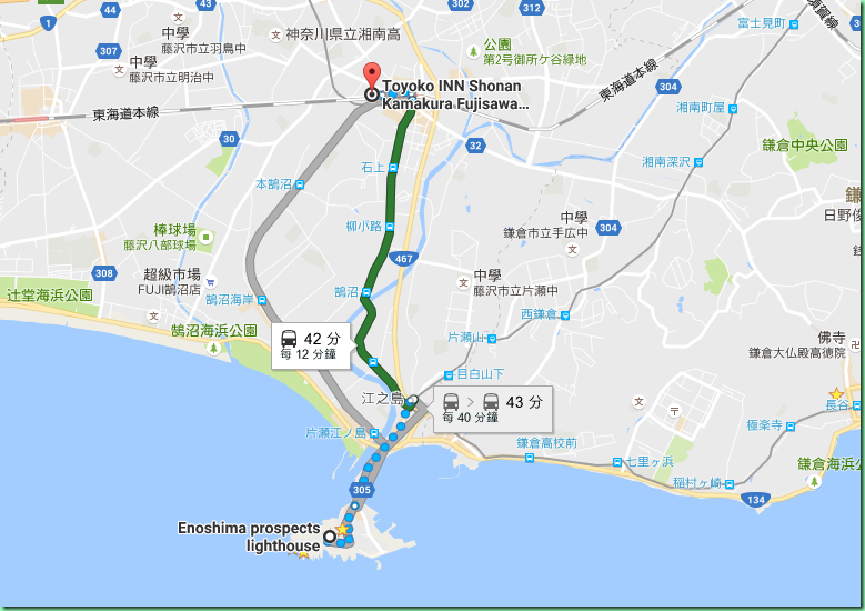 江之島回程地圖 01