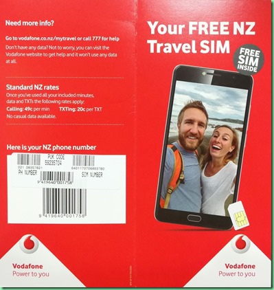 Vodafone SIM卡 02s