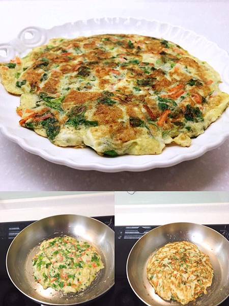 20181010-芹菜葉煎蛋 20181010-芹菜葉煎蛋