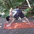 15.parsvottanasana(hands behide back)