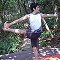 21.hasta padangusthasana(to the side)