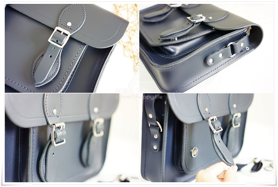 THE CAMBRIDGE SATCHEL COMPANY＃DARK BLUE劍橋包YOOX購物開箱_05.jpg