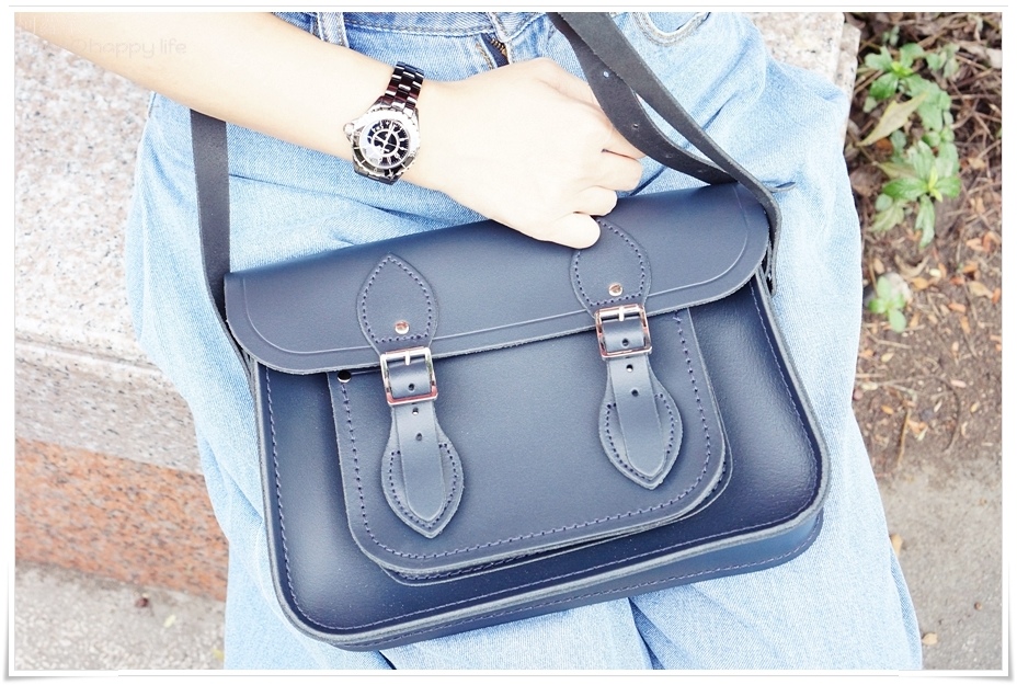 THE CAMBRIDGE SATCHEL COMPANY＃DARK BLUE劍橋包YOOX購物開箱_13.JPG