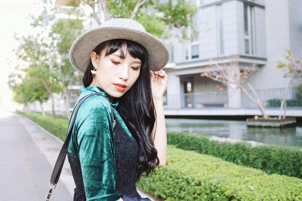 早春的復古綠 私服穿搭 lookbook柯蘿依5.JPG