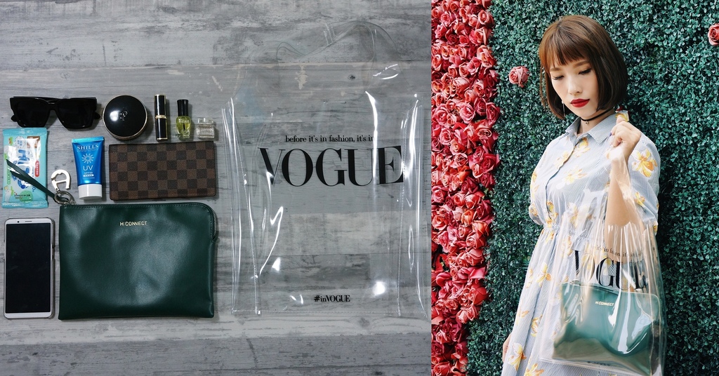 VOGUE 8月號PVC時尚透明手提袋 今年時尚單品必入手.jpg