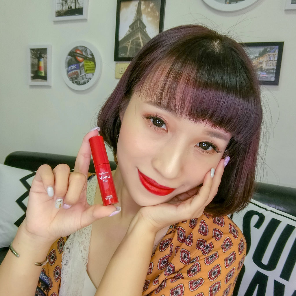 Etude House Colorful Vivid Tint多彩多汁水凝唇露（#301現摘蘋果）1.jpg