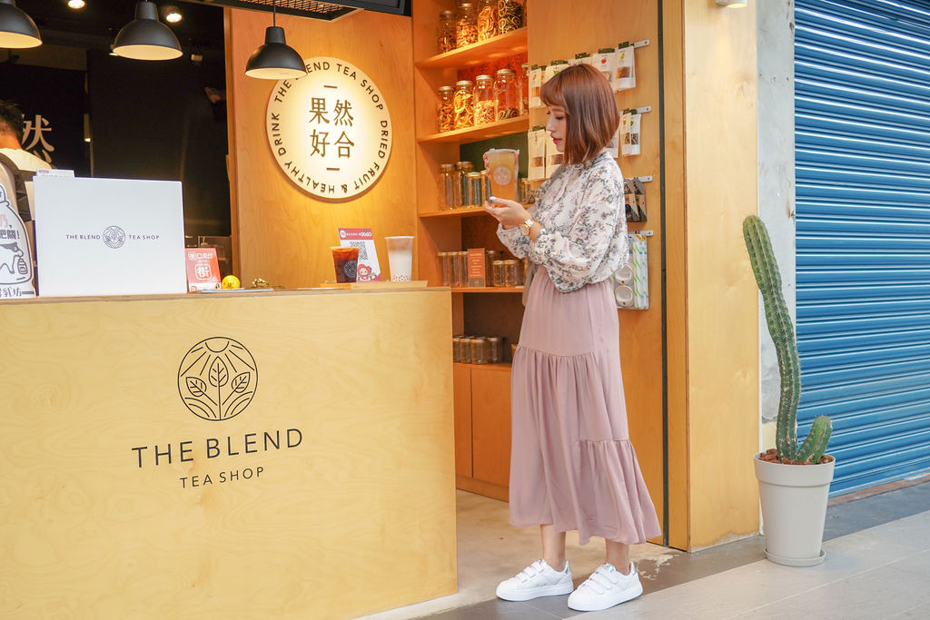 台北大安區 蔚為風尚的手搖飲正悄悄流行！ The Blend Tea Shop 果然好合 手搖飲界的小清新３.jpg