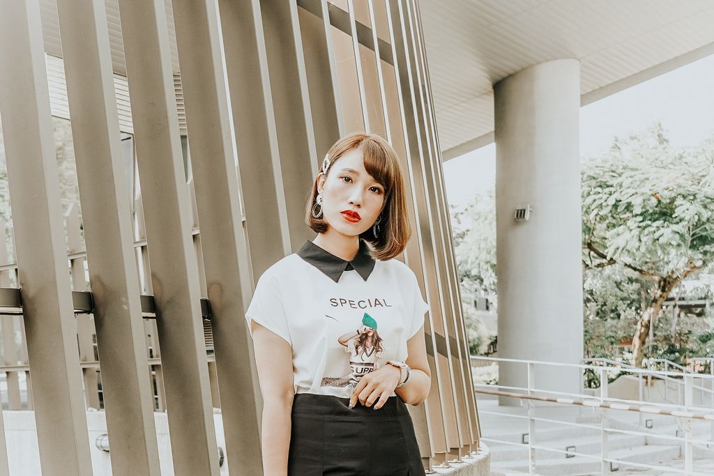 穿搭 流行前線 Popular Front 輕熟女風格服飾這裡買 黑白經典搭配LOOKBOOK17.jpg