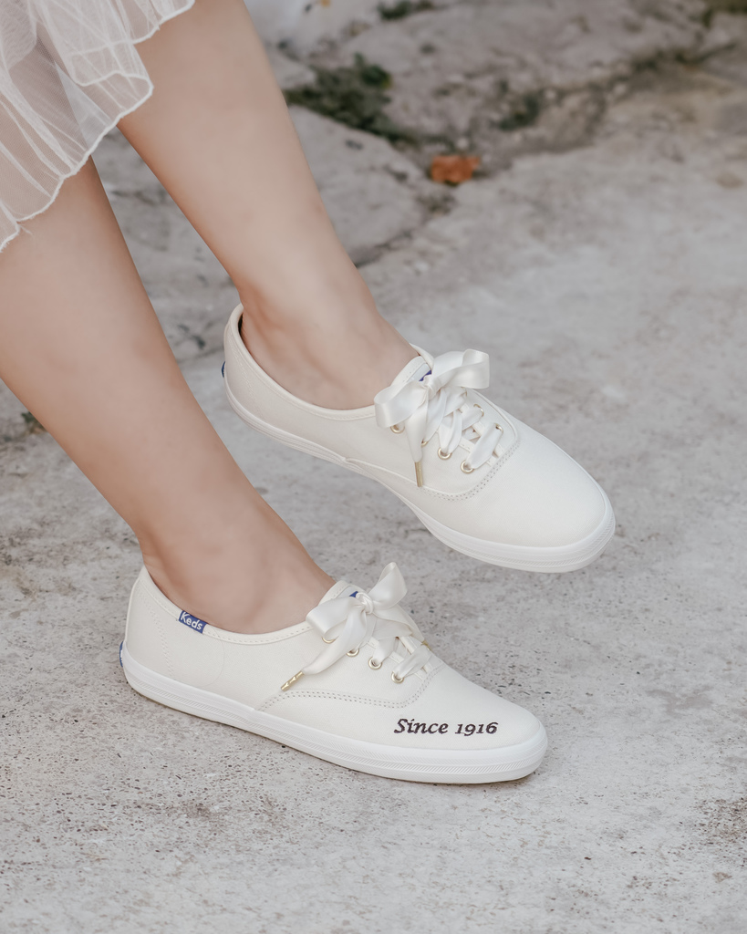 小白鞋穿搭 Keds CHAMPION 韓國款1916清新刺繡休閒鞋 一鞋三搭法穿搭LOOKBOOK15.jpg