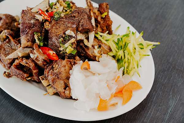 高雄岡山美食 大新羊肉 岡山羊肉始祖創始店 羊肉爐 椒鹽羊小排 鳳梨羊肉 羊肉燒餅必吃24.JPG