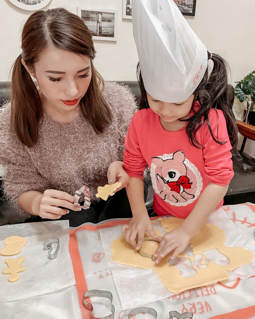 聖誕節印花造型餅乾 親子烘焙時間 零失誤的手工餅乾學起來18.JPG