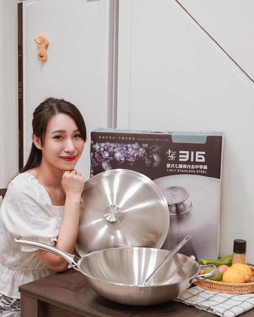CHEF 掌厨 316不锈钢七层复合金中华锅36cm 妈妈们最爱的炒锅 煎煮炒炸样样行2A.JPG