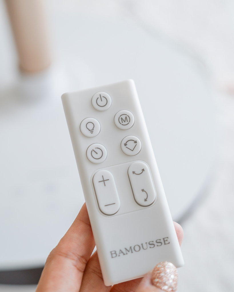 循環扇推薦 巴慕斯BAMOUSSE 16吋直立式風扇 多角度擺頭 可定時預約 白色系家電開箱12.jpg