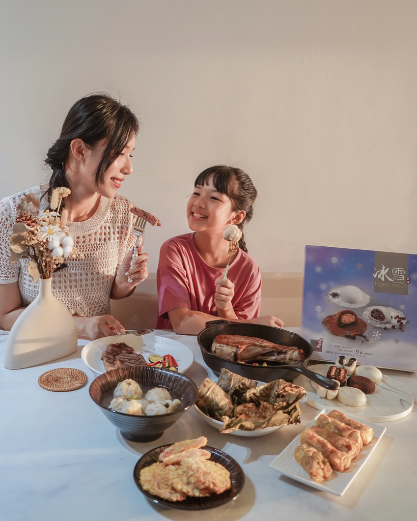 宅配美食推薦 漢來宅美食 五星飯店等級食材在家也能輕鬆料理 激推戰斧豬排 沙朗牛排 魚翅丸1.jpg