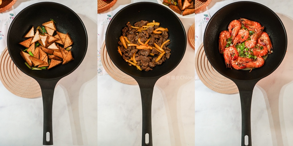不沾鍋推薦 韓國Kassel 鑽石超導熱不沾輕深炒鍋 輕鬆料理每一天 IH爐 瓦斯爐適用(附食譜)12.jpg