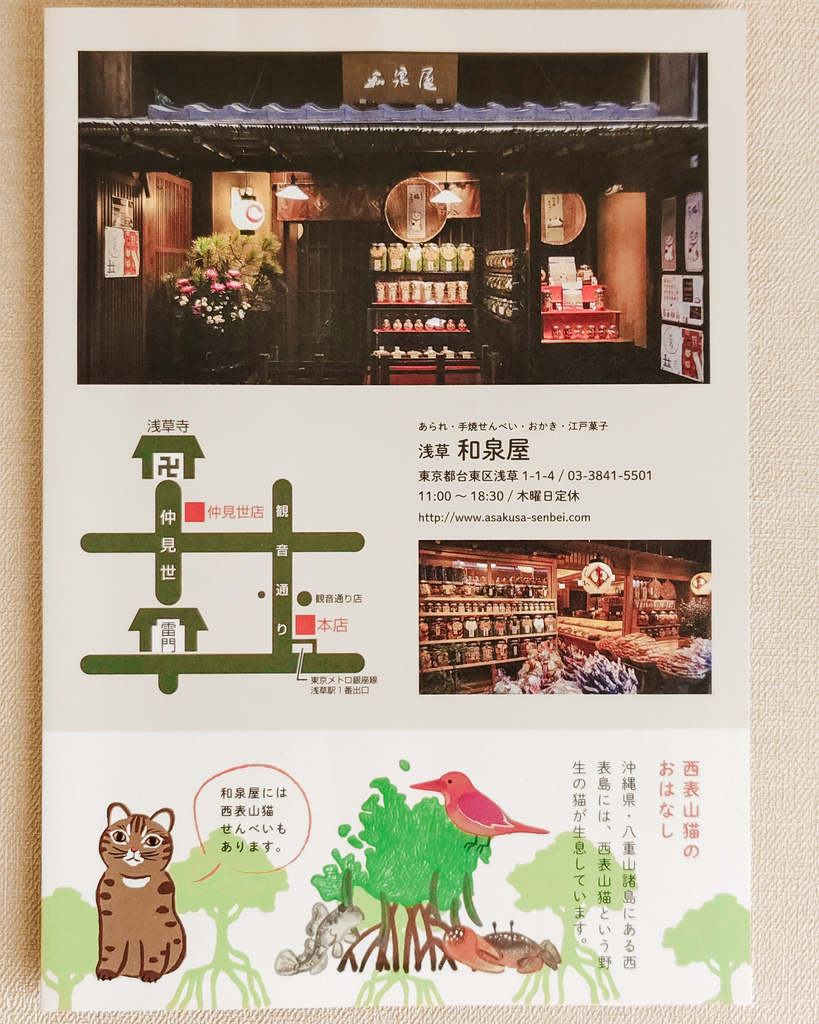 东京浅草伴手礼 和泉屋 猫咪仙贝 口味多造型超疗愈3.jpg