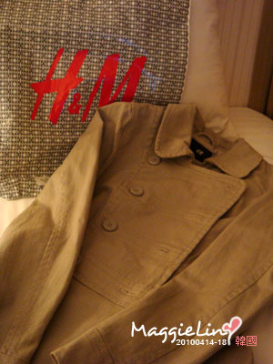 H&M 外套半價呀