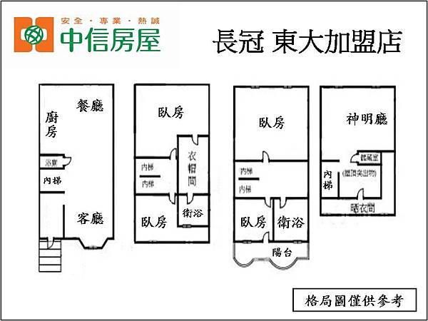 竹光透天格局圖