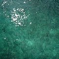 藍綠色的海