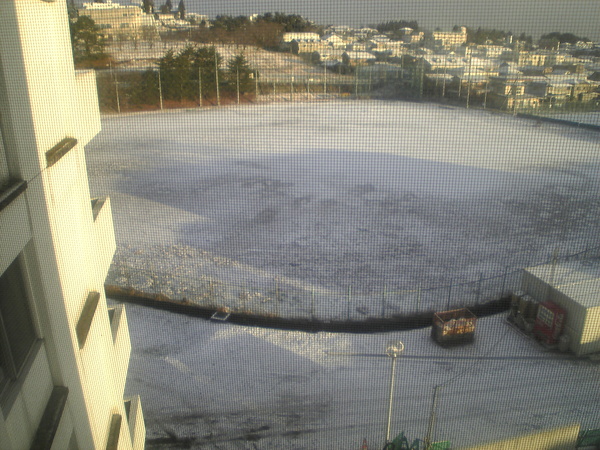 初積雪～大操場