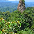 孝子山，大塊砂岩風化後崎立不搖。Pinnacle Obedient Son of massive sandstone..jpg