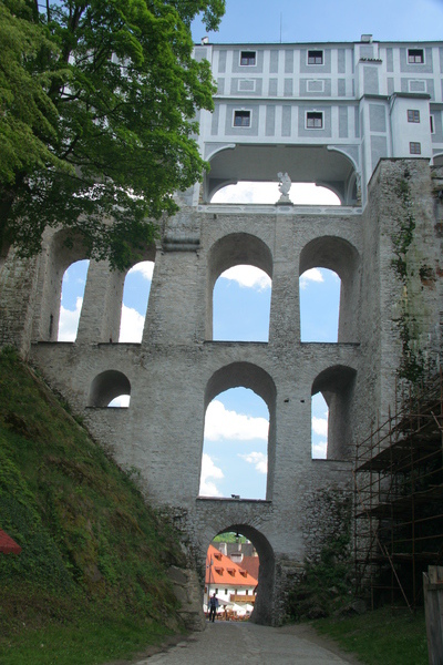 Cesky Krumlov Castle Corridor.jpg