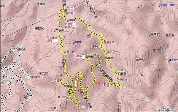 59尾寮古道阿柔池航跡圖.jpg