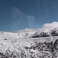 去黃龍山上途中強烈的對比冰天雪地中的晴空萬里-9