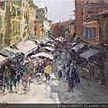 11467_Josep Cruañas_20181146704_威尼斯市集 Mercado en Venecia_油畫 oil on canvas_73x60cm_sm_2017.jpg