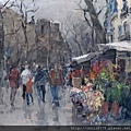 11467_Josep Cruañas_20181146707_蘭布拉大道II Ramblas de barcelona_油畫 oil on canvas_100x81cm_sm_2016.jpg