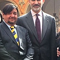 Belmonte with his Majesty the King Felipe II of Spain.jpg