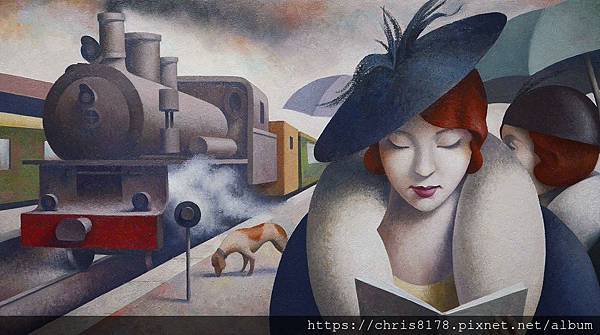 2019-11460-05_法比奧·歐羅他多 Fabio Hurtado_上海仕女 Shanghai lady_油畫 oil on canvas_81x46cm_25M_sm_2018.jpg