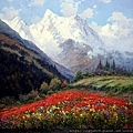 20211062613_春暖花開_La montana en primavera_油畫_Oil on canvas_80x80cm_30正方_風景_米蓋爾‧貝伊德羅_Miguel Peidro_西班牙_2018.JPG