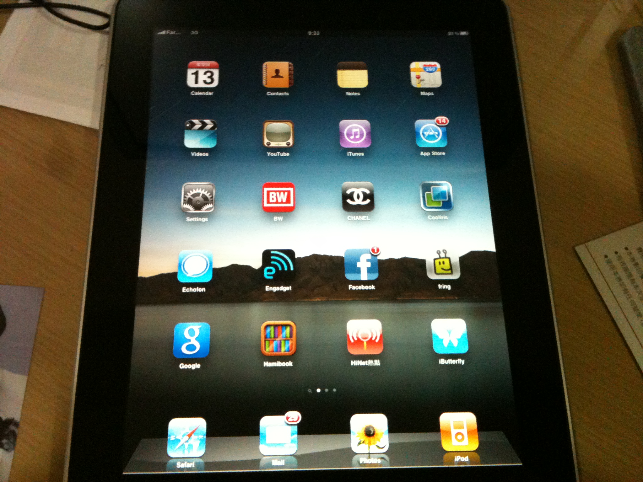 我的iPad 3G