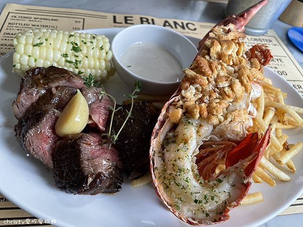 [食記] Le Blanc牛排龍蝦~米其林餐盤推薦