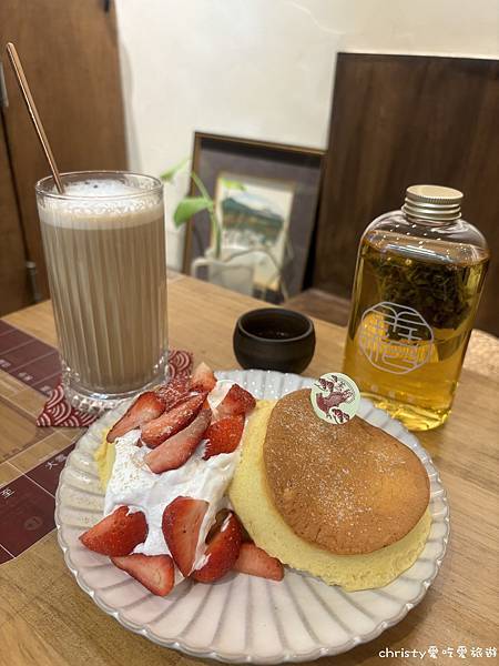 [食記] 台北。大稻埕-芙稻菓室~米舒芙蕾鬆餅