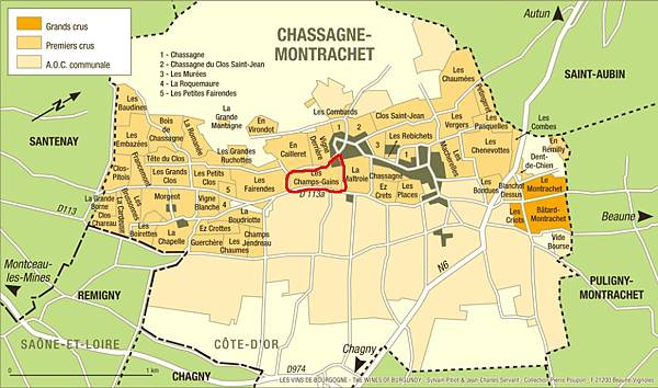 [勃根地地塊說]Chassagne Montrachet-C