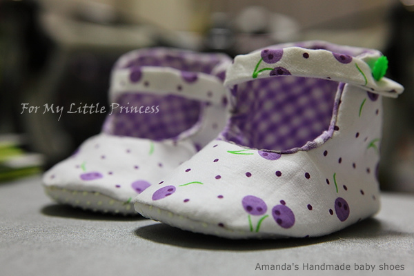 紫色小櫻桃統靴