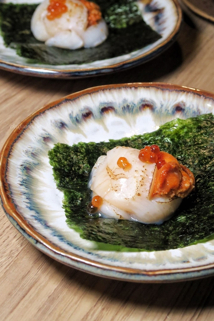 幕和宴-超罪惡的干貝夾海膽和鮭魚卵丼飯~高雄日式料理新興區火