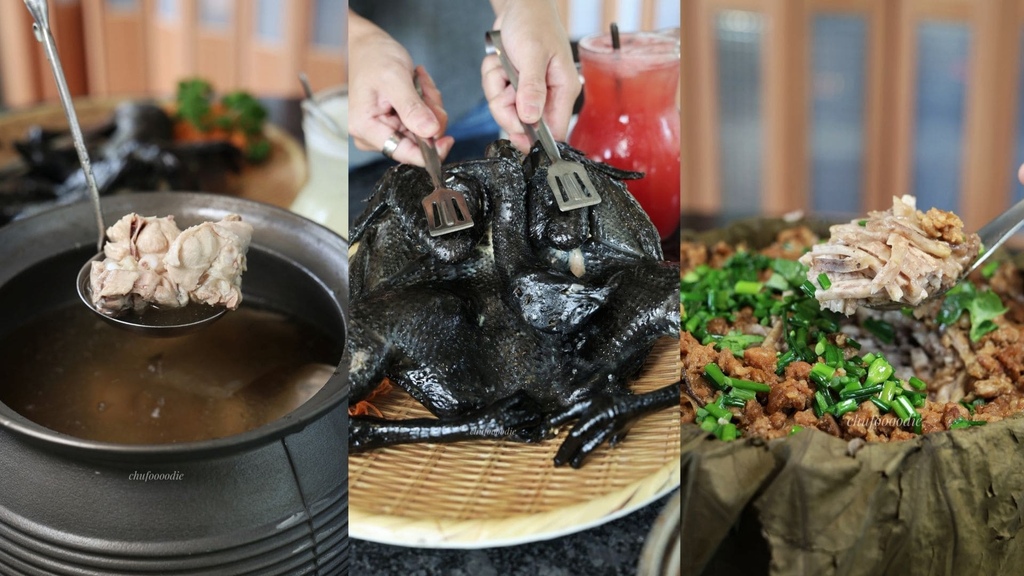 綠野山莊花園餐廳-每到假日幾乎都客滿的超夯高雄土雞料理~鹽焗