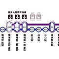 桃機捷運路線圖