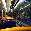 倫敦的巴士上