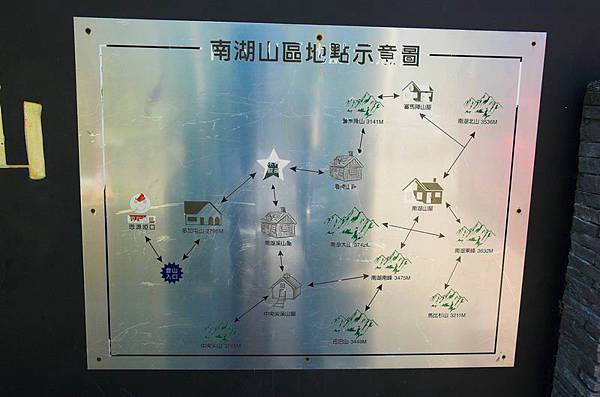 登山的路線圖